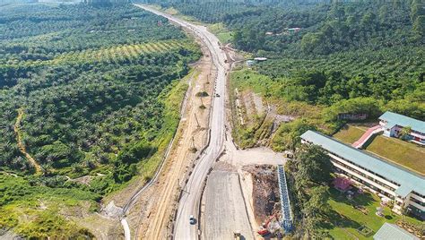 Phase 1 of Sabah Pan Borneo Highway at 62% progression