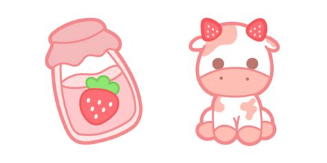 Strawberry Milk Cows