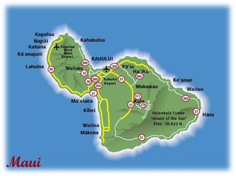 Hawaiian honeymoons, Maui, overview, activities, photos, map