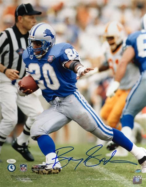 Barry Sanders Signed Lions 8x10 Photo (JSA COA) | Pristine Auction