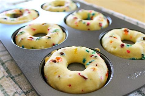 Baked Funfetti Donuts - Easy Homemade Recipe - Well, If She Can Do It...