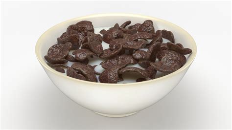 Bowl Of Koko Krunch Cereal 3D Model - TurboSquid 1801800