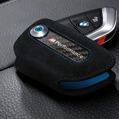 Original BMW M Performance Schlüsseletui aus Alcantara - neues Schlüsseldesign: Amazon.de: Auto