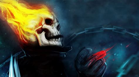 🔥 [50+] Ghost Rider Skull Wallpapers | WallpaperSafari