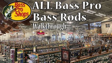 Bass Pro Shop Fishing Rods! Walkthrough! Fishing Rod Setup for Bass ...