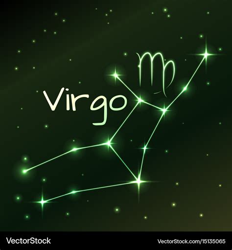 Earth symbol of virgo zodiac sign horoscope Vector Image