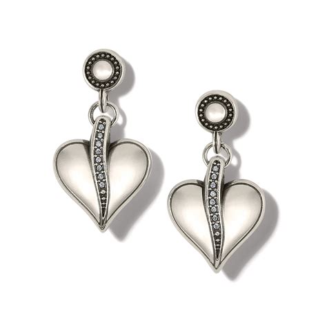 Brighton Precious Heart Post Drop Earrings - Morgan Fitzgerald's