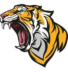 61 ide Tiger mascot logo | desain logo, desain, logo keren