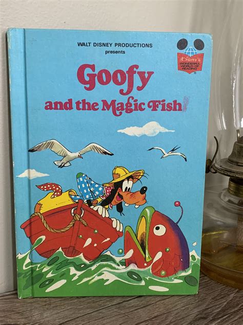 Vintage Disney Kid's Book Goofy and the Magic Fish Bedtime - Etsy Canada