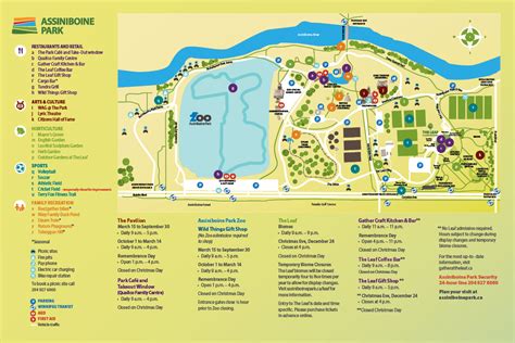 Assiniboine Park Zoo Map