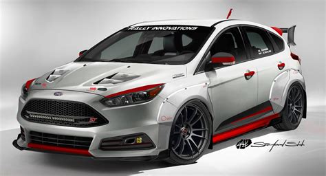 Ford Focus ST and Fiesta ST custom mods for SEMA