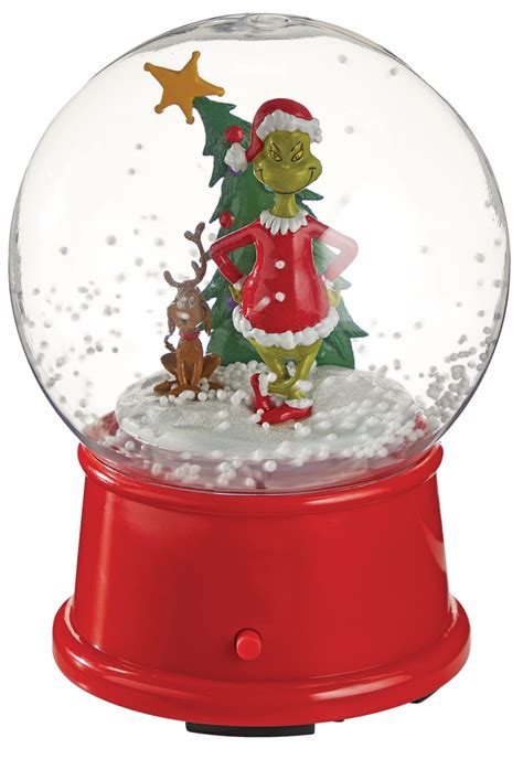 Gemmy Battery-operated Grinch Snow Globe | Canadian Tire