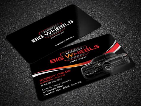 Bold, Masculine, Car Dealer Business Card Design for Cloud9 Finance by Sandaruwan | Design #19352097