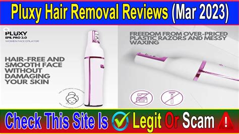 Pluxy Hair Removal Reviews (Mar 2023) Watch Unbiased Review Now! | Scam Advice - YouTube