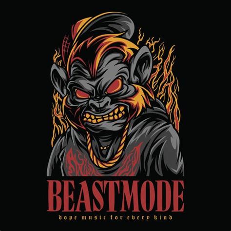 Beastmode logo vector free download