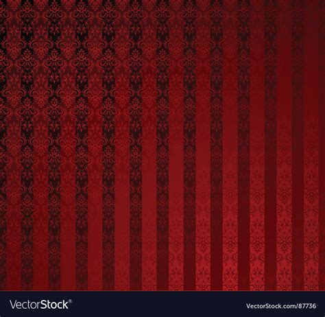 Red stripe wallpaper Royalty Free Vector Image