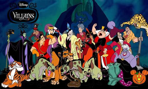 Disney villains poaster by danielandresrojas on DeviantArt