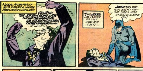 The Joker Actually Died In DC's First Batman Comic