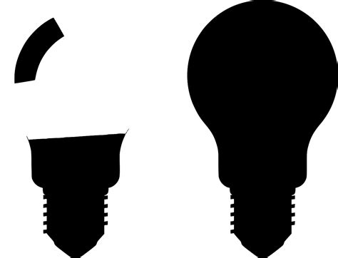 SVG > bulbs light led - Free SVG Image & Icon. | SVG Silh
