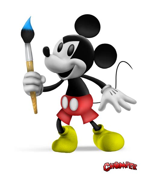 Epic Mickey Smash Bros Style Render by ChomperDev1antart on DeviantArt