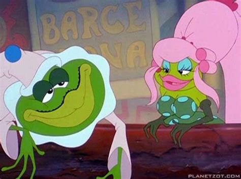 These terrifying frogs from “Thumbelina” [1994] : r/nostalgia