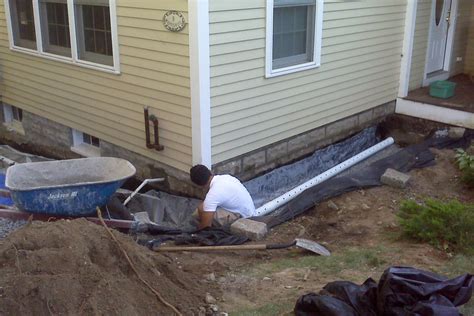 How to Build a French Drain | Exterior French Drain Systems