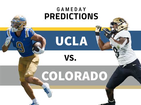 Gameday predictions: UCLA vs. Colorado - Daily Bruin