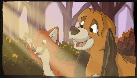 Tod and Copper by catpain on DeviantArt