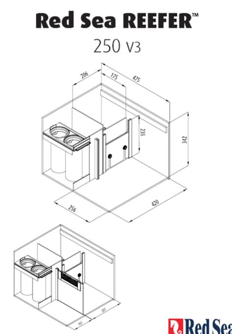 Red Sea Reefer (RSF) 250 V3 Sump Refugium Water Volume | Reef2Reef