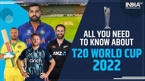 T20 World Cup 2022: All you need to know about T20 World Cup schedule ...