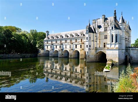 Chateau de Chenonceau. France Stock Photo - Alamy