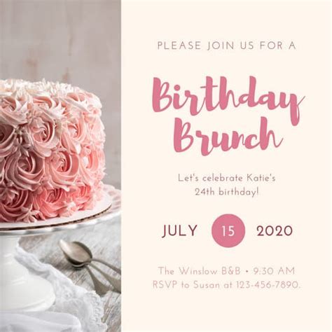 The 25 Best Ideas for Birthday Brunch Invitations - Home, Family, Style ...