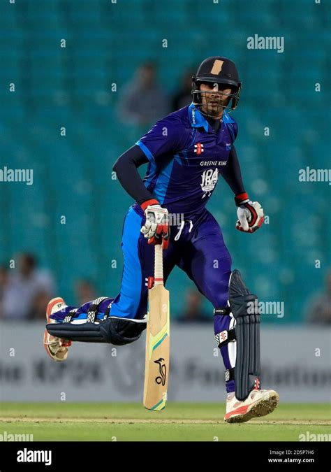 Owais Shah, Cricket United Stock Photo - Alamy