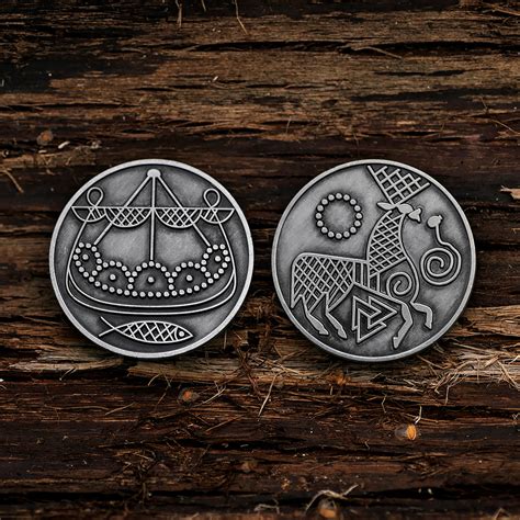 Viking Coins, White Metal– Grimfrost