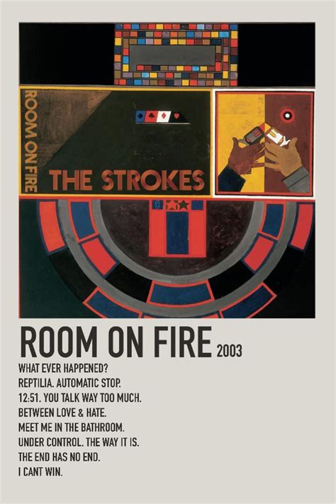 Terápia ritka szóbeszéd the strokes room on fire album cover Végzetes Ideiglenes név Felelős személy