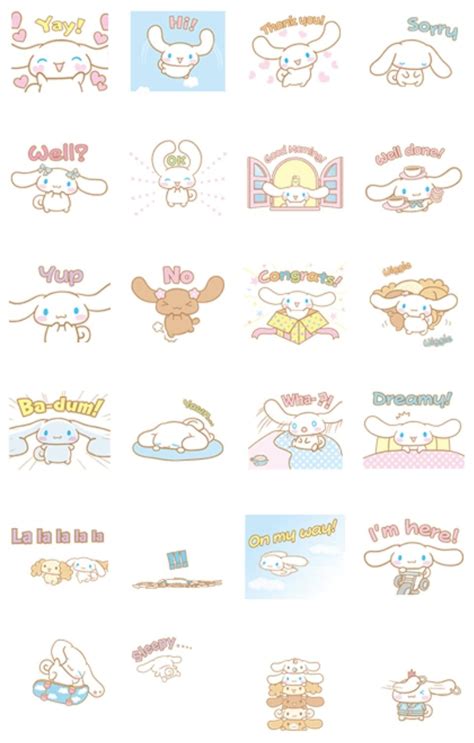 Cinnamoroll: Animated Goodness | Cute stickers, Telegram stickers, Line sticker