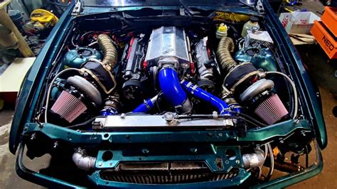 BMW E36 with a Twin-Turbo 1UZ V8 Update