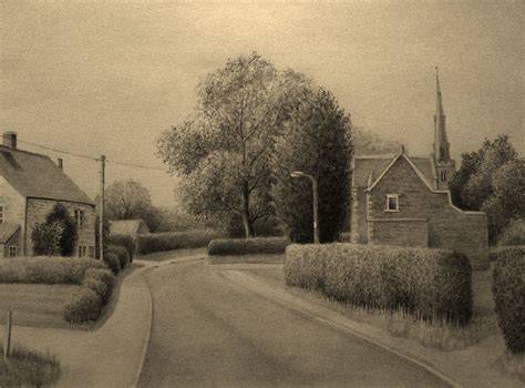 Landscapes Pencil Drawing at GetDrawings | Free download