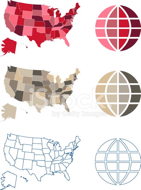 Us And Globe ~ Vector Stock Photo | Royalty-Free | FreeImages