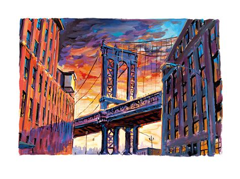 Manhattan Bridge, Downtown New York - Medium (2017) | Bob Dylan ...