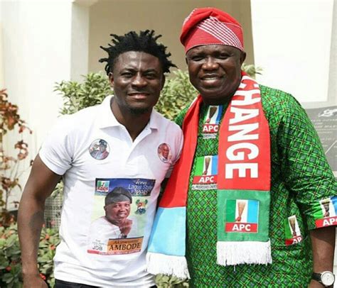 Obafemi Martins Endorses APC Lagos Governorship Candidate Akinwunmi ...