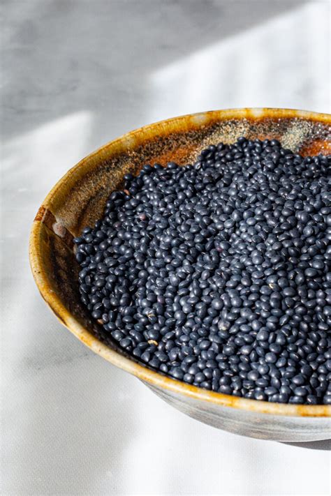 How to Cook Black Lentils - Balancing Bowls