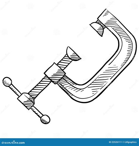 Iron Clamp Drawing