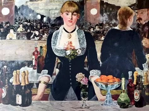 Edouard Manet A Bar at the Folies-Bergere c.1881 Fine Art Print