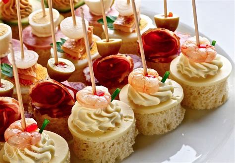 Cocktail Parties & Finger Food - SORA Catering | Party finger foods, Party desserts, Fun desserts