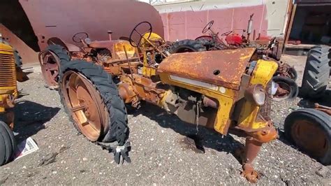 Antique Tractor Auction - YouTube