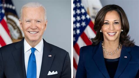 White House releases official portraits of President Biden, VP Harris ...