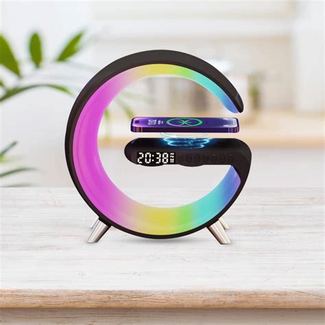 Multifunctional Wireless Charger Alarm Clock Speaker, 2023 New Wireless ...