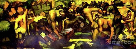 The Builders, 1928 Painting by Victorio Edades - Fine Art America