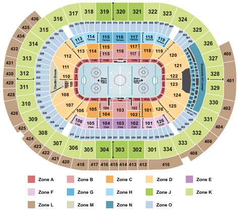 Enterprise Center Seating Chart - St. Louis